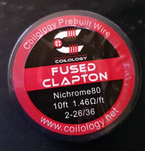 COILOLOGY WIRE  FUSED CLAPTON 2-26/36